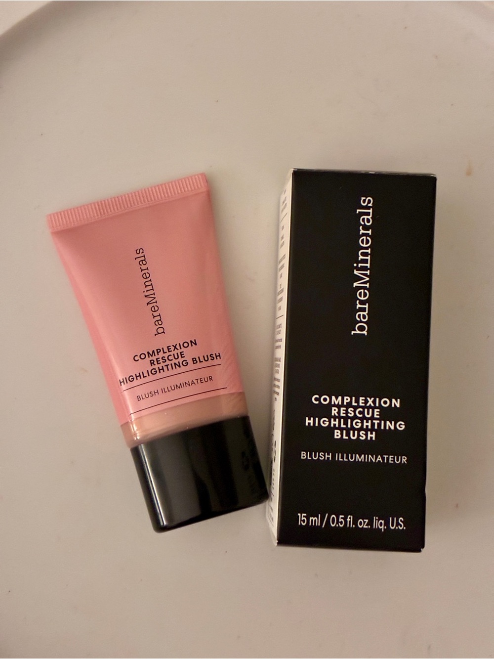 bareMinerals Complexion Rescue Highlighting Blush - Rose Glow NIB